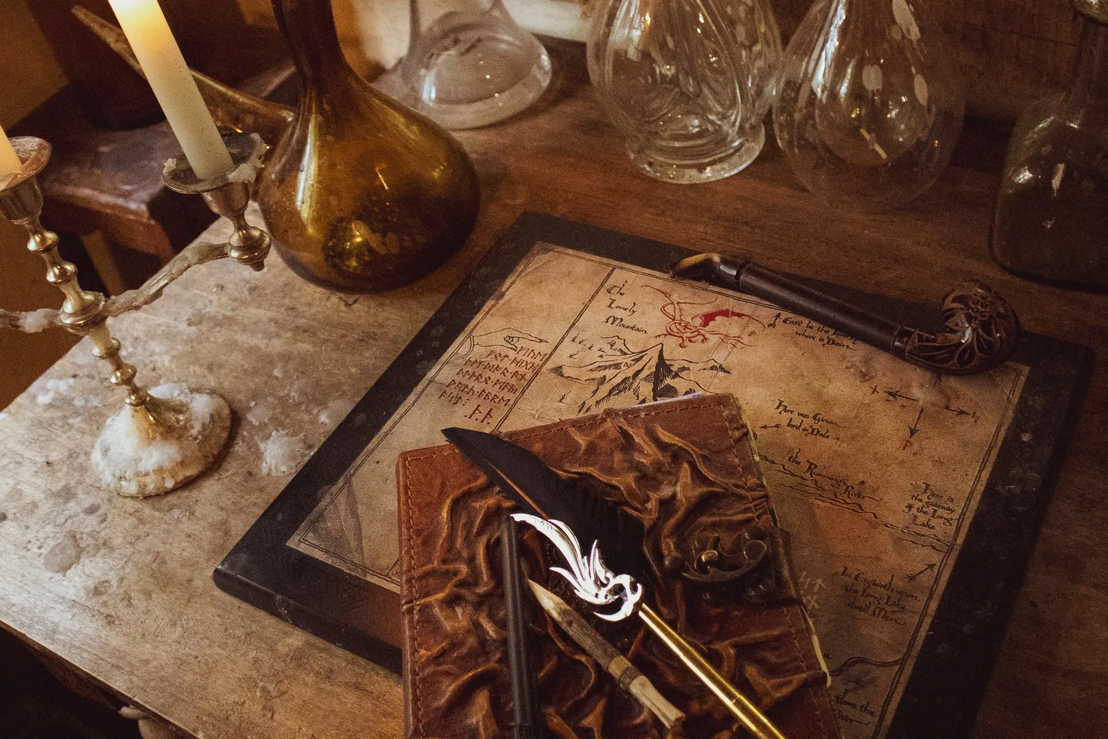 An open spellbook, placeholder photo